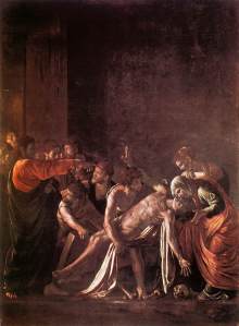 Caravaggio's "Raising of Lazarus"